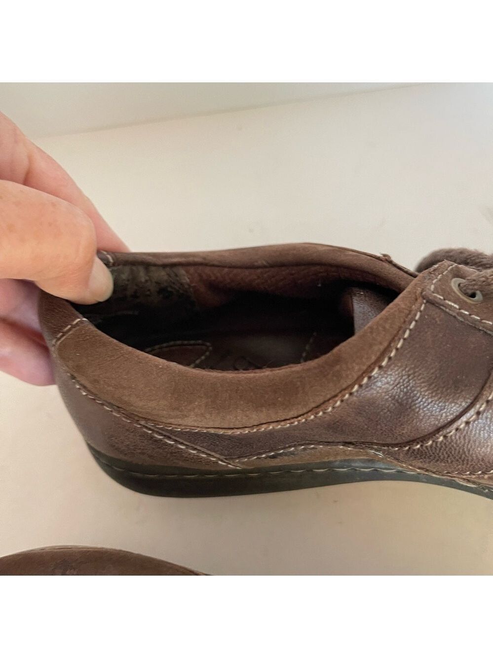 BOC Born Concept Women’s Brown Leather Sneakers Size: 7.5M - Picture 4 of 8